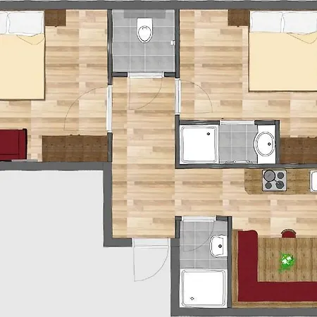 Gaestehaus Hochmuth Apartamento *