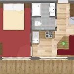 Apartmán Gaestehaus Hochmuth Mayrhofen