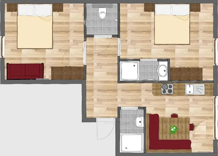 Gaestehaus Hochmuth Apartman *